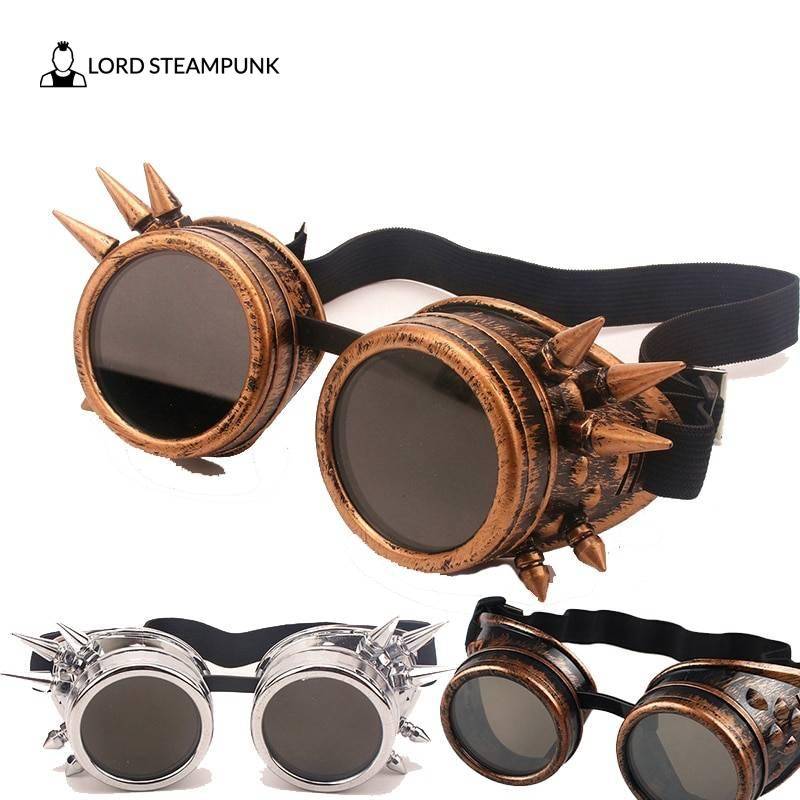 Vintage Props Cyberpunk Goggles Lord Steampunk
