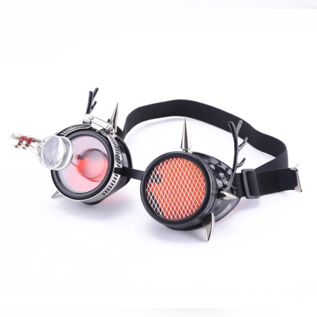 SteamPunk Glasses Respirator Cosplay Gas Mask