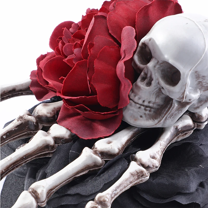 Anime Hat Steam Punk Mini Top Hat With Skeleton Hand Hair Accessories Anime Cosplay Women Hair Clips With Flowers Black Hat Anime Hat Steam Punk Mini Top Hat With Skeleton Hand Hair Accessories Anime Cosplay Women Hair Clips With Flowers Black Hat