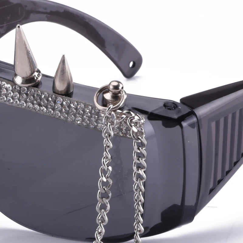 Halloween Masks Bat Ruby Steampunk Mask Glasses Fashion Rock Crystal Goggles Masquerade Carnival mask Stage Performance Halloween Masks Bat Ruby Steampunk Mask Glasses Fashion Rock Crystal Goggles Masquerade Carnival mask Stage Performance