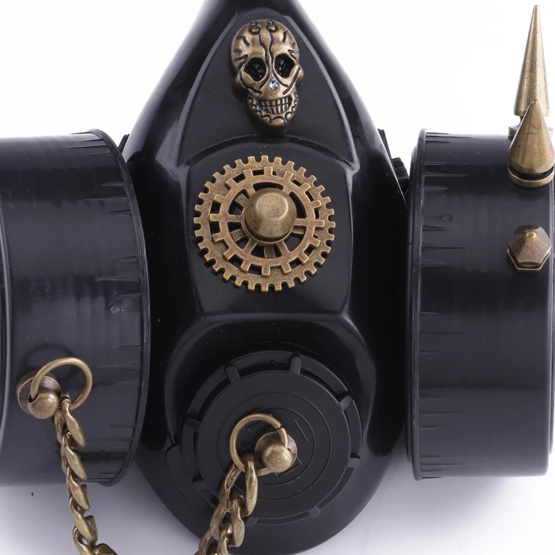 Halloween Rivets Punk Masks Goggles Gothic Cosplay Respirator Skull Mask Street Fashion Sunglasses Masquerade Party Halloween Rivets Punk Masks Goggles Gothic Cosplay Respirator Skull Mask Street Fashion Sunglasses Masquerade Party