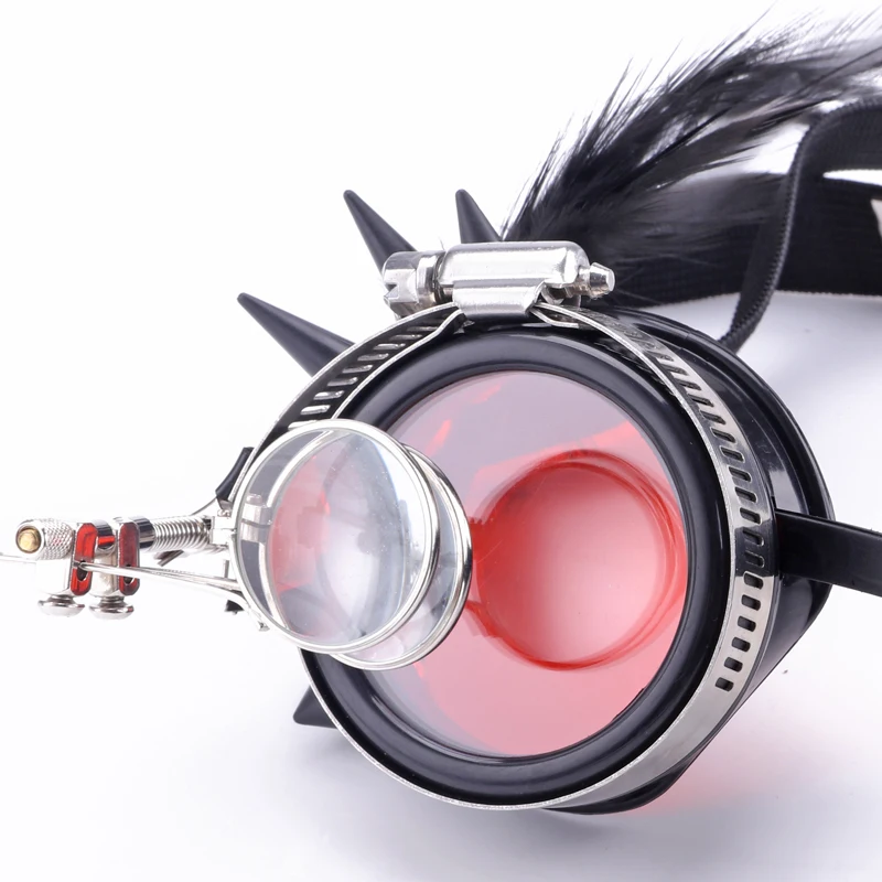 Halloween Rivets Punk Masks Goggles Gothic Cosplay Respirator Skull Mask Street Fashion Sunglasses Masquerade Party Halloween Rivets Punk Masks Goggles Gothic Cosplay Respirator Skull Mask Street Fashion Sunglasses Masquerade Party