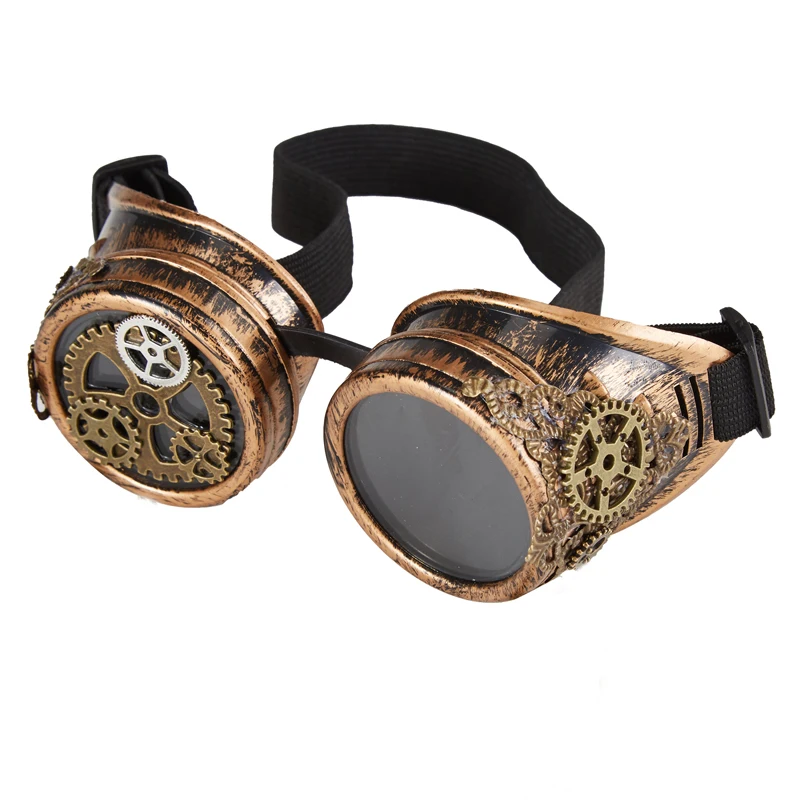 Men Women Black Steampunk Hats Unisex Goggles Gear Decors Punk Fedoras Halloween Party Top Hat Men Women Black Steampunk Hats Unisex Goggles Gear Decors Punk Fedoras Halloween Party Top Hat