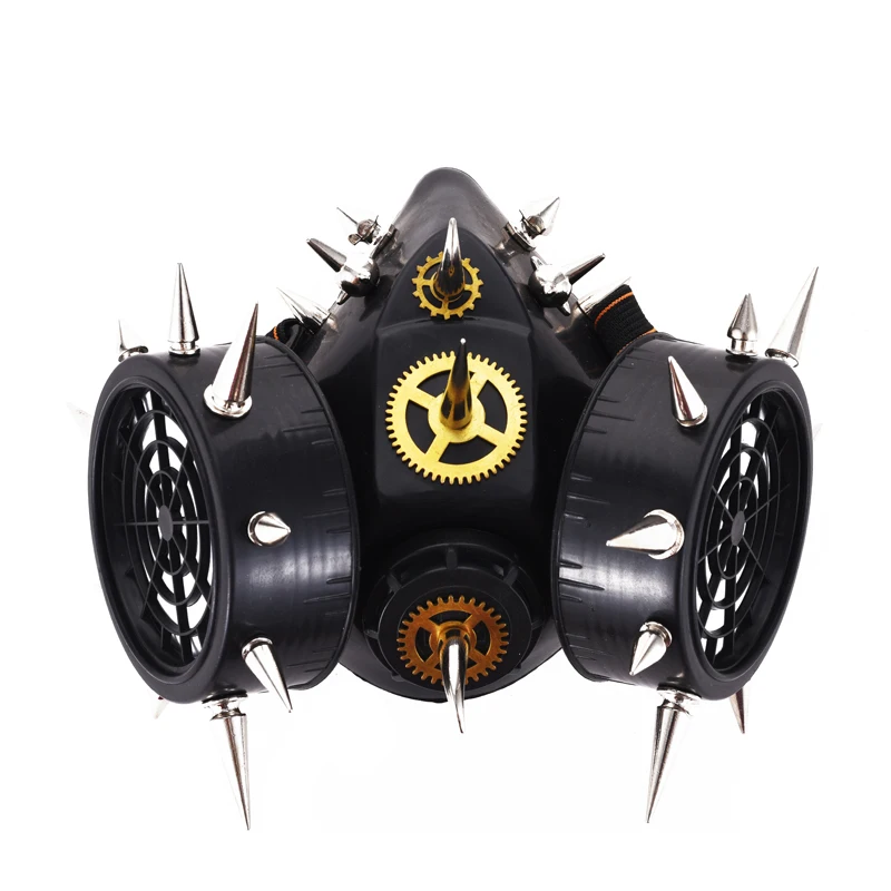Steampunk Industrial Revolution Cosplay Mask Vintage Costumes Party Punk Rivet Spikes Masks Gear Retro Accessories Unique Steampunk Industrial Revolution Cosplay Mask Vintage Costumes Party Punk Rivet Spikes Masks Gear Retro Accessories Unique