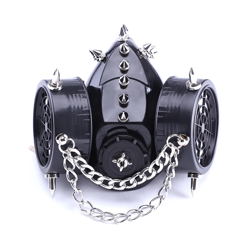 Steampunk Mask Retro Cyber Respirator Rivets Steampunk Mask Retro Cyber Respirator Rivets