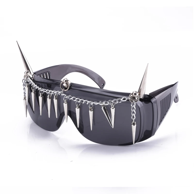 Steampunk Mask Sun Glasses With Metal Rivets Men Women Halloween Mask Black Retro Masquerade Goggles Masks Cosplay Accessories Steampunk Mask Sun Glasses With Metal Rivets Men Women Halloween Mask Black Retro Masquerade Goggles Masks Cosplay Accessories