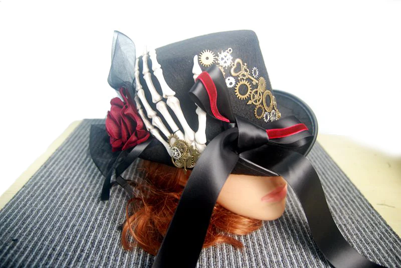 Steampunk Top Hat Skeleton Hand Steampunk Top Hat Skeleton Hand