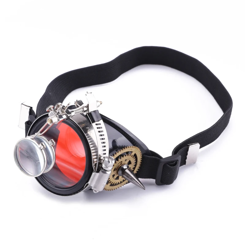 Steampunk Goggles One-eyed Welding Spikes Steampunk Goggles One-eyed Welding Spikes
