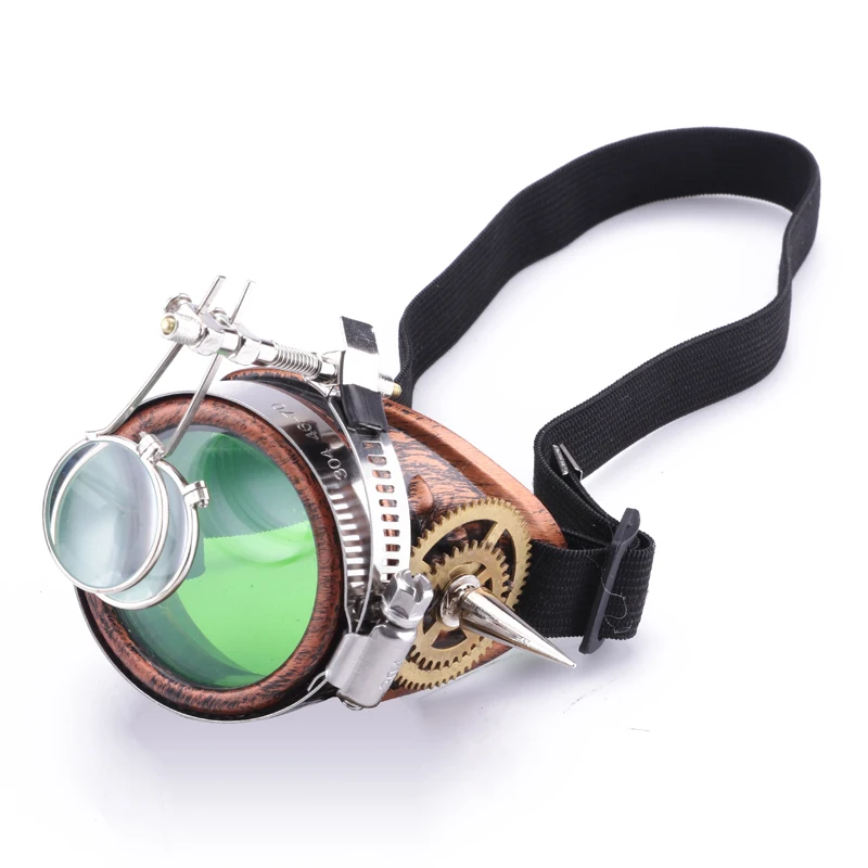 Steampunk Goggles One-eyed Welding Spikes Steampunk Goggles One-eyed Welding Spikes