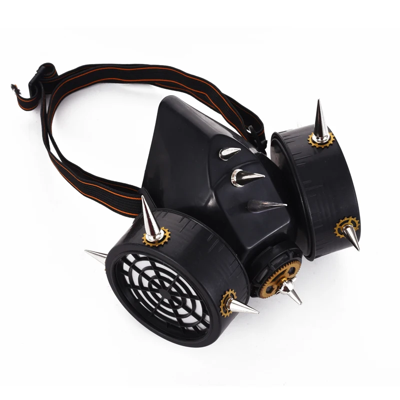 Steampunk Mask Retro Clock Gear Spikes Steampunk Mask Retro Clock Gear Spikes